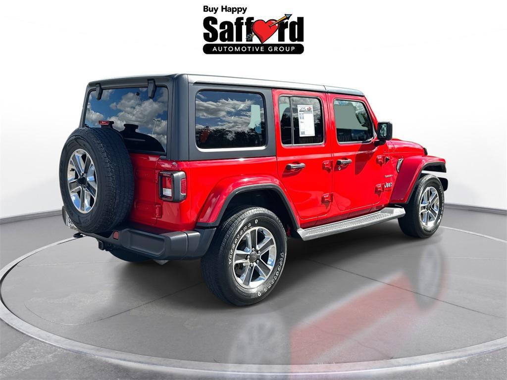 used 2018 Jeep Wrangler Unlimited car, priced at $24,870