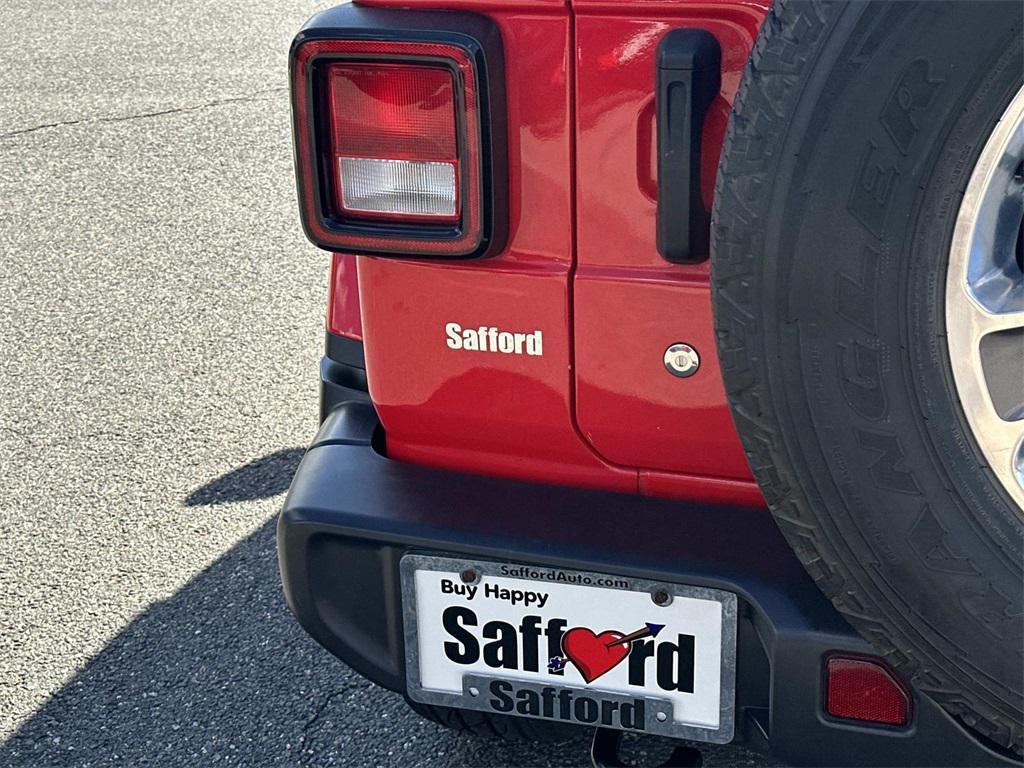 used 2018 Jeep Wrangler Unlimited car, priced at $24,870