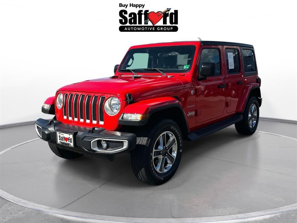 used 2018 Jeep Wrangler Unlimited car, priced at $24,870
