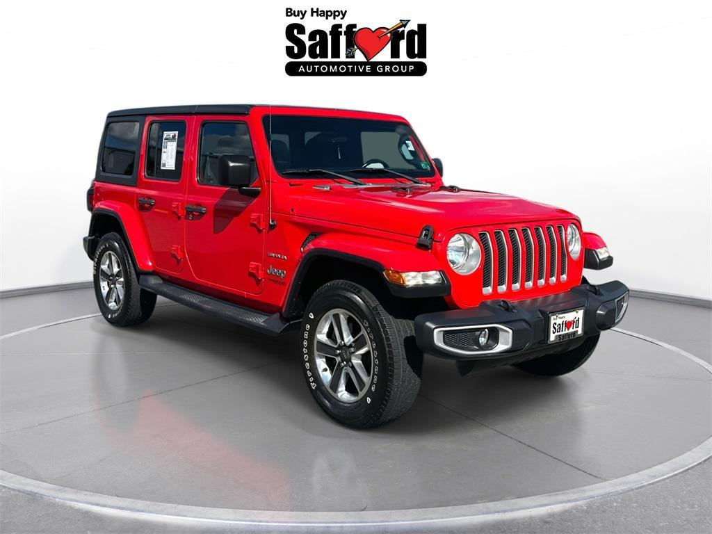 used 2018 Jeep Wrangler Unlimited car, priced at $24,870