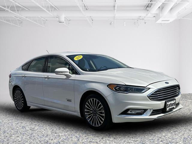 used 2018 Ford Fusion Energi car, priced at $17,000