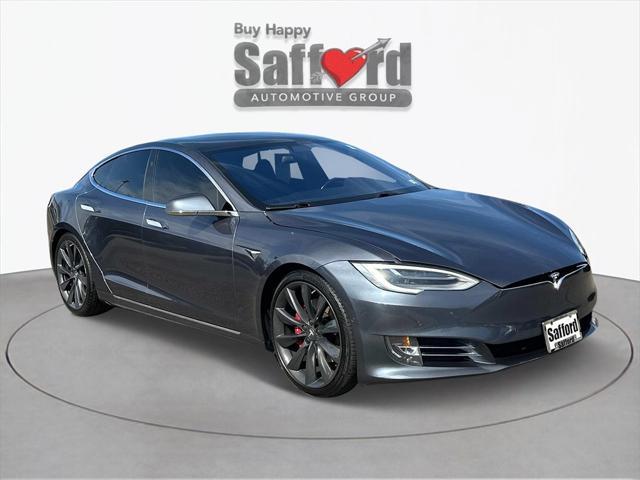 used 2021 Tesla Model S car, priced at $32,500