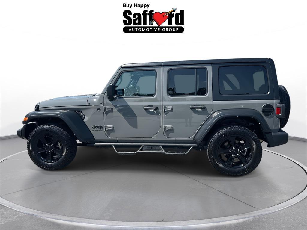 used 2021 Jeep Wrangler Unlimited car, priced at $29,500