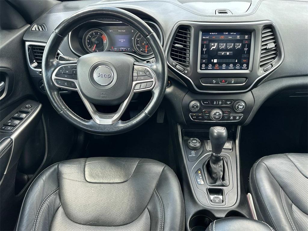 used 2021 Jeep Cherokee car, priced at $19,695
