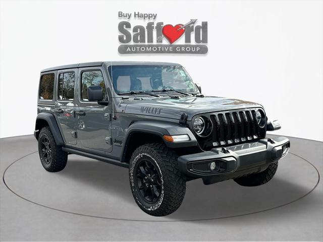 used 2021 Jeep Wrangler car, priced at $31,300