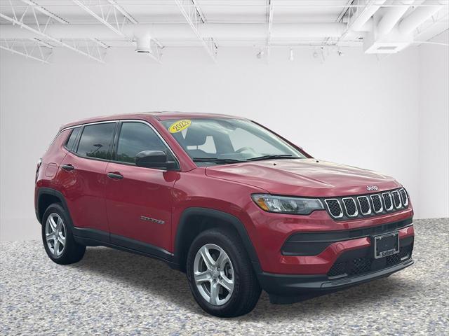 used 2023 Jeep Compass car, priced at $26,500