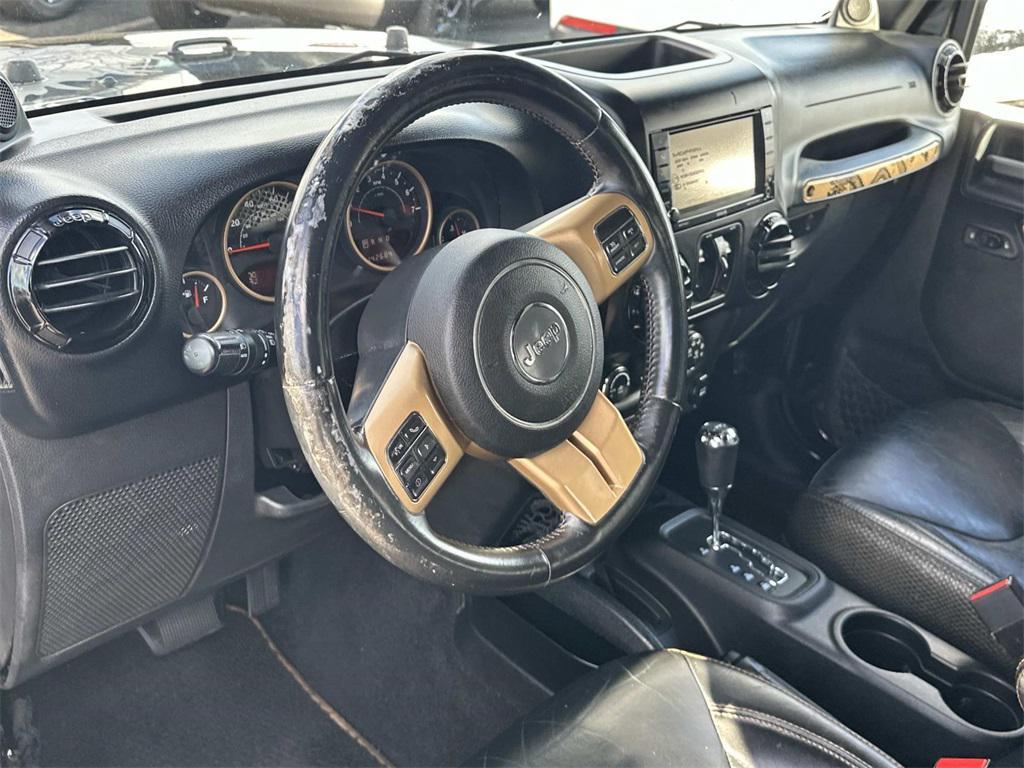used 2014 Jeep Wrangler Unlimited car, priced at $12,656