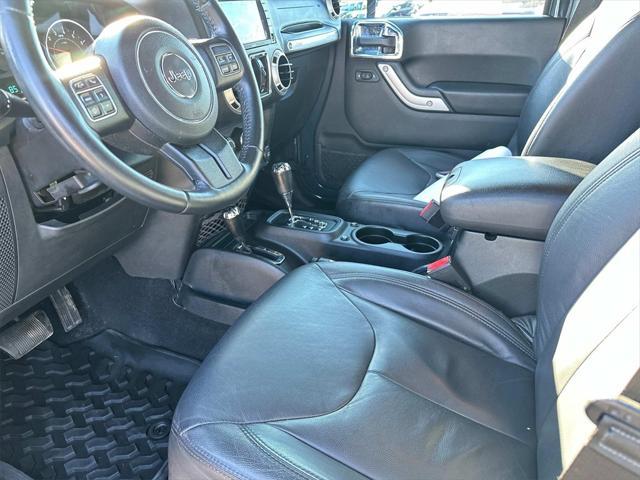 used 2016 Jeep Wrangler Unlimited car, priced at $23,500