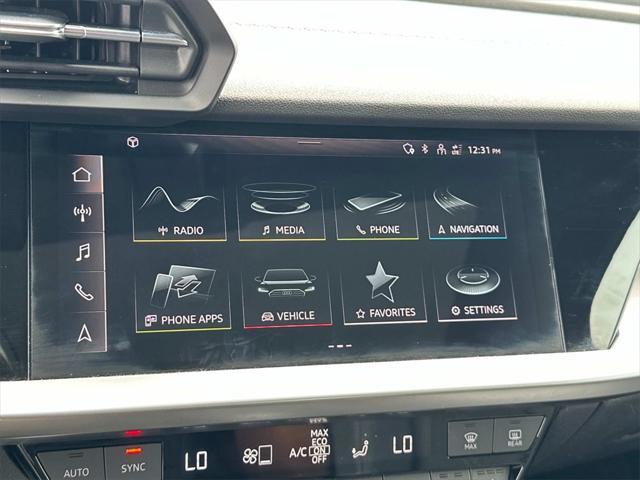 used 2023 Audi A3 car, priced at $25,000