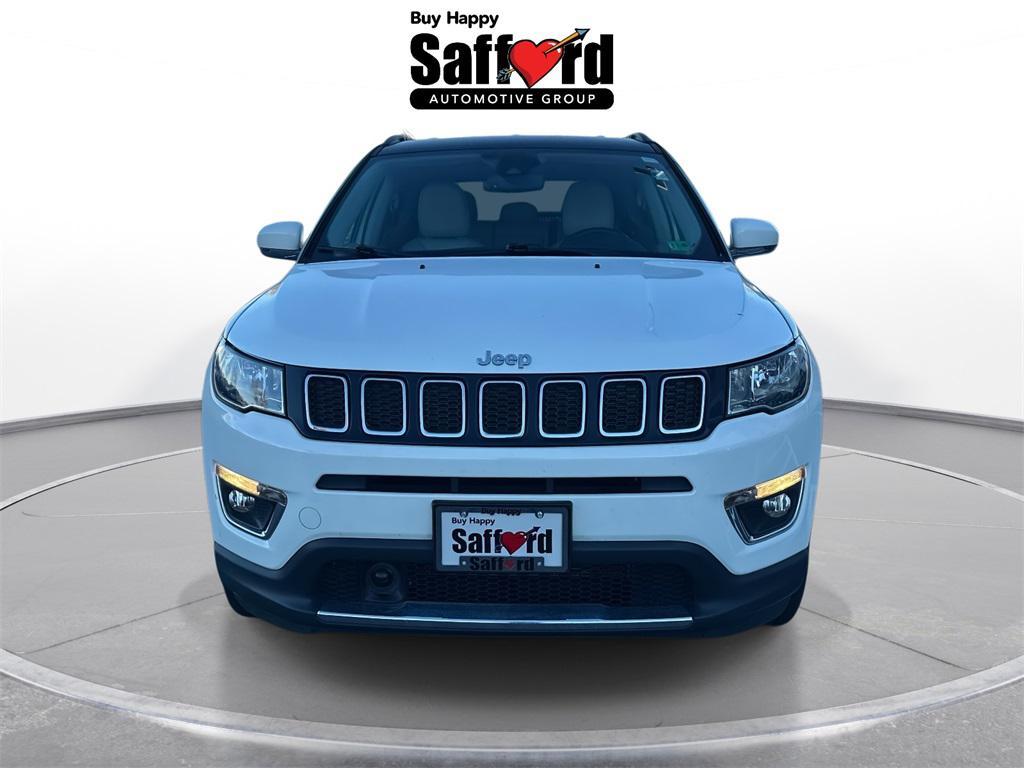 used 2021 Jeep Compass car, priced at $17,500