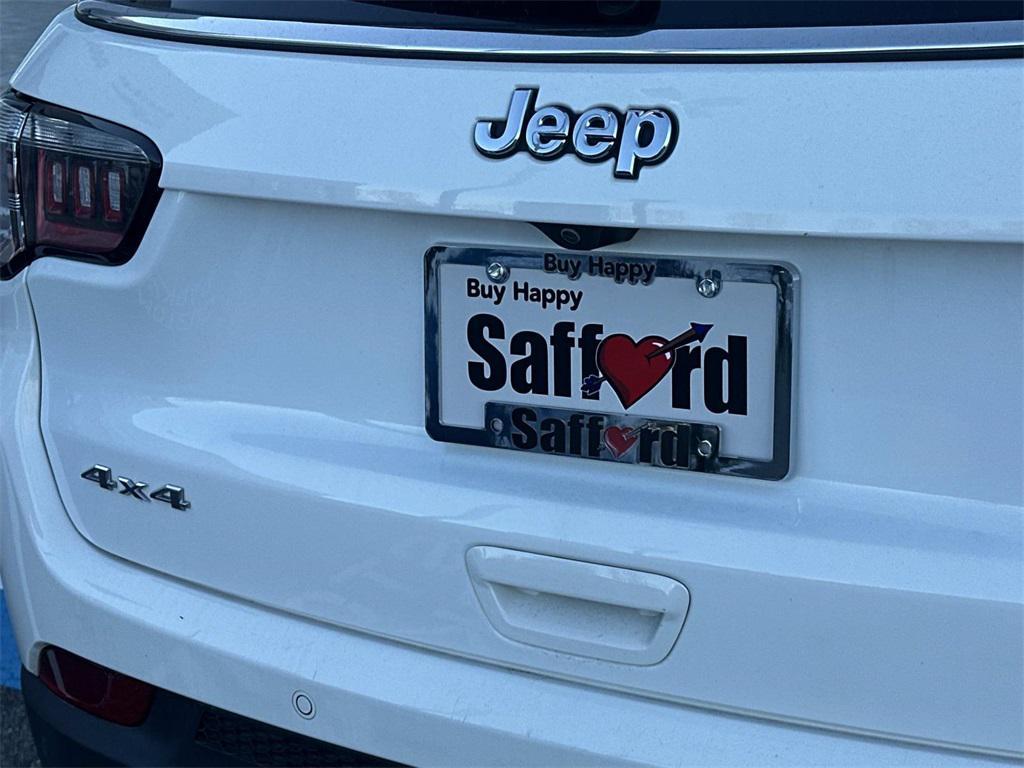 used 2021 Jeep Compass car, priced at $17,500