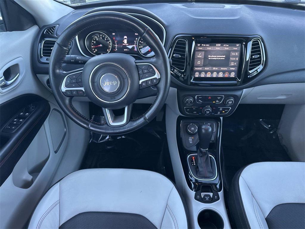 used 2021 Jeep Compass car, priced at $17,500