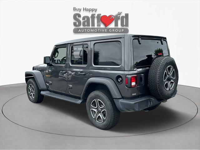 used 2021 Jeep Wrangler Unlimited car, priced at $33,200