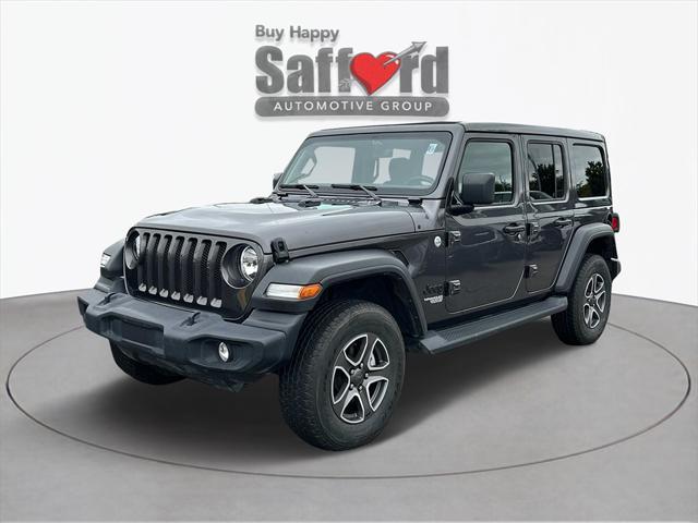 used 2021 Jeep Wrangler Unlimited car, priced at $33,200