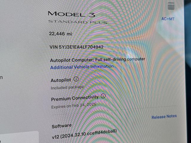 used 2020 Tesla Model 3 car, priced at $24,400