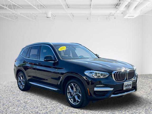 used 2021 BMW X3 car, priced at $25,500