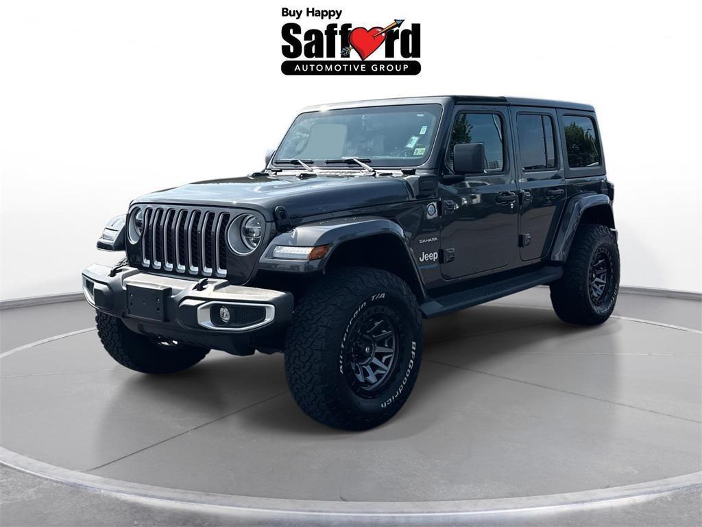 used 2021 Jeep Wrangler Unlimited 4xe car, priced at $32,887