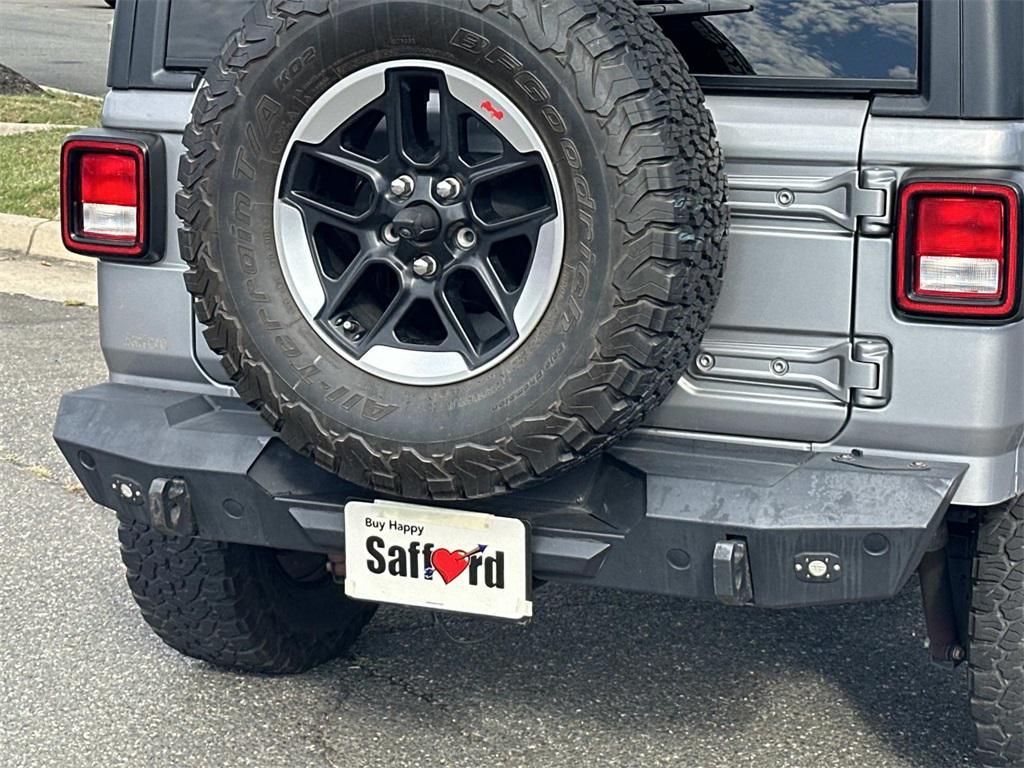 used 2021 Jeep Wrangler Unlimited car, priced at $37,185