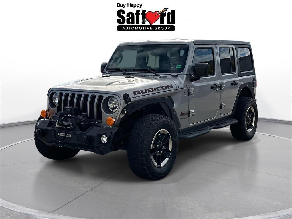 used 2021 Jeep Wrangler Unlimited car, priced at $37,185