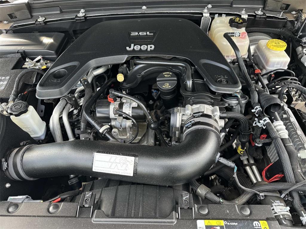 used 2021 Jeep Wrangler Unlimited car, priced at $37,185