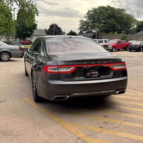 used 2017 Lincoln Continental car, priced at $17,295
