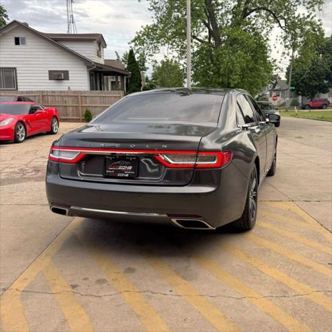 used 2017 Lincoln Continental car, priced at $17,295