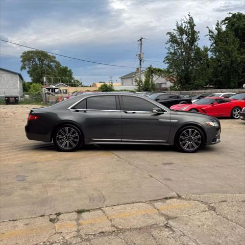 used 2017 Lincoln Continental car, priced at $17,295