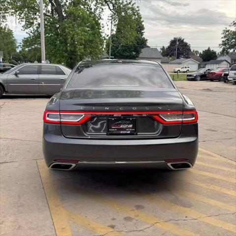 used 2017 Lincoln Continental car, priced at $17,295