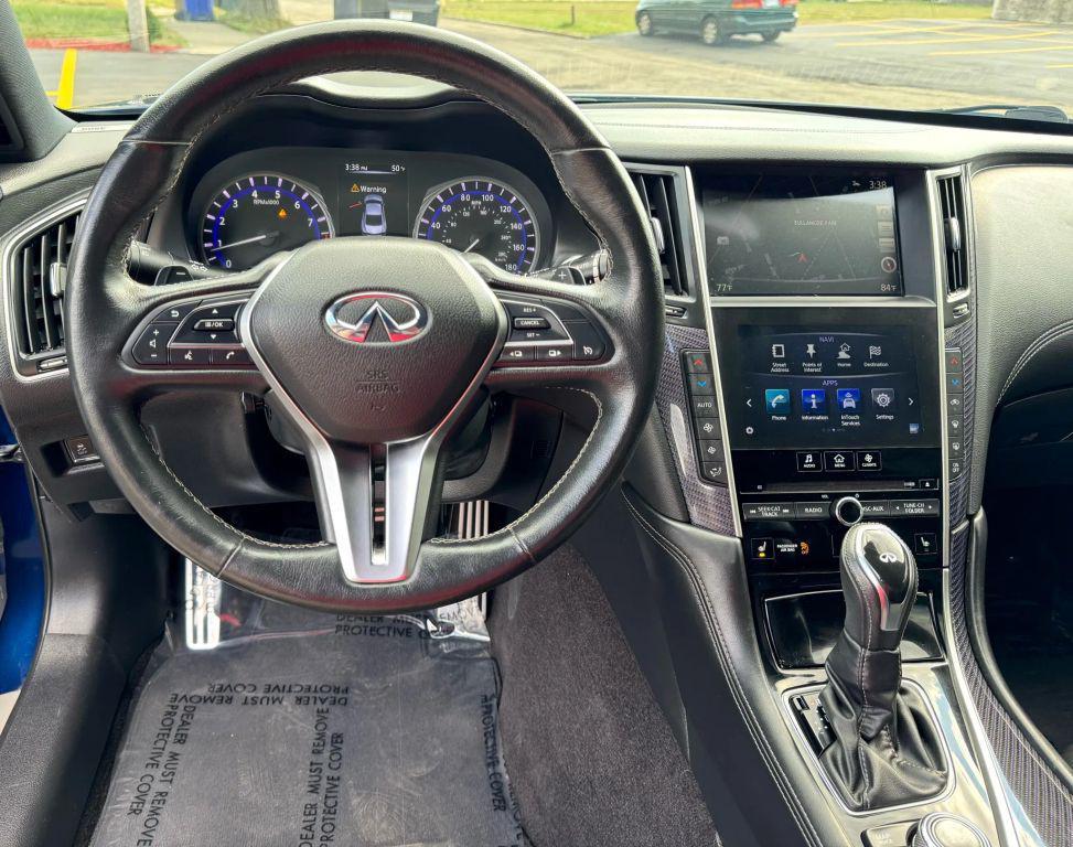 used 2017 INFINITI Q60 car, priced at $24,995