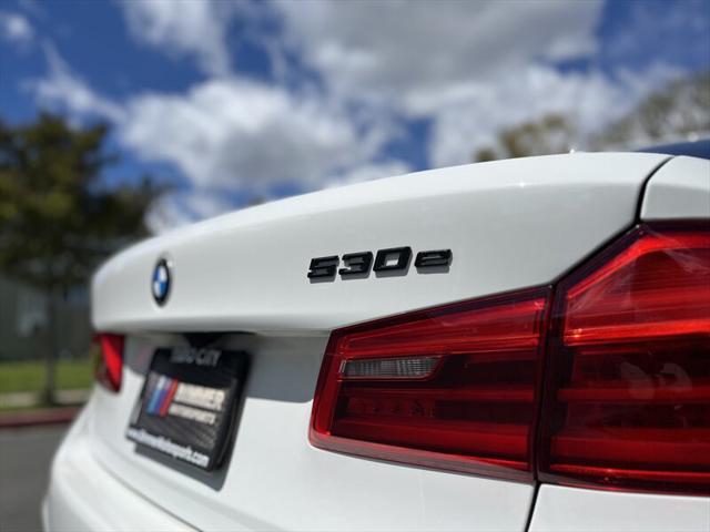 used 2019 BMW 530e car, priced at $19,995