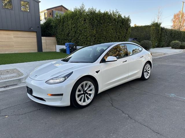 used 2022 Tesla Model 3 car, priced at $16,995