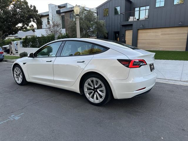 used 2022 Tesla Model 3 car, priced at $16,995