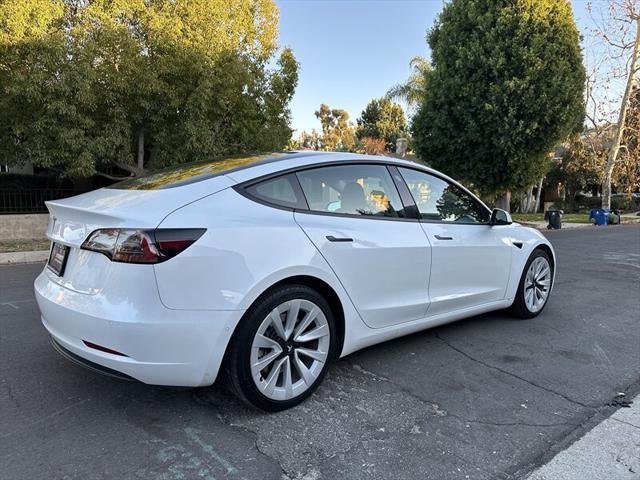 used 2022 Tesla Model 3 car, priced at $16,995