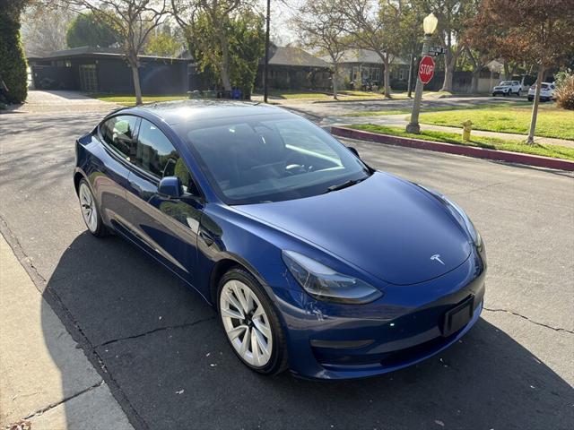 used 2022 Tesla Model 3 car, priced at $15,995