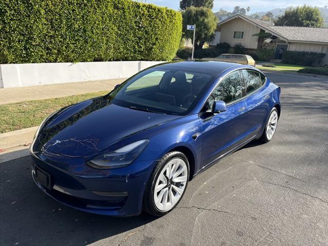 used 2022 Tesla Model 3 car, priced at $15,995