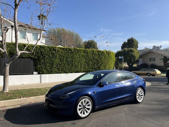 used 2022 Tesla Model 3 car, priced at $15,995