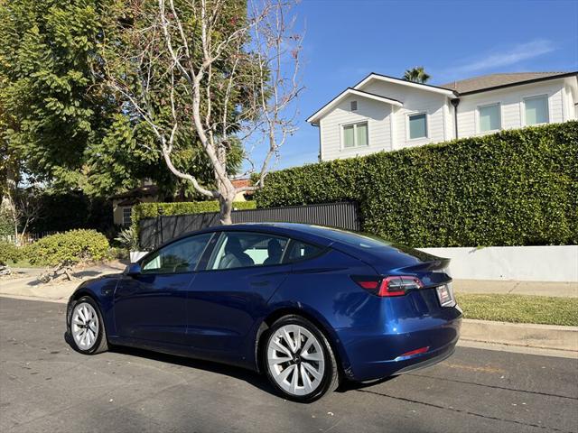 used 2022 Tesla Model 3 car, priced at $15,995