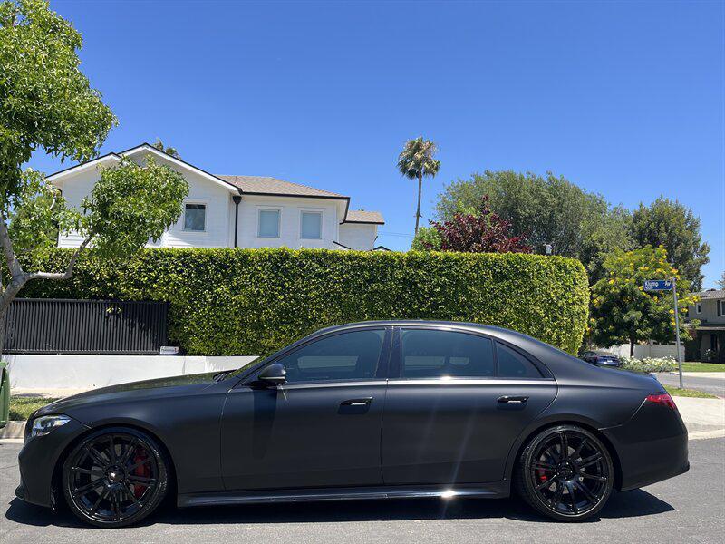 used 2022 Mercedes-Benz S-Class car, priced at $79,995