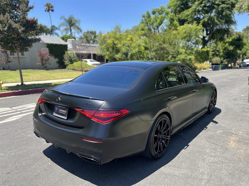 used 2022 Mercedes-Benz S-Class car, priced at $79,995