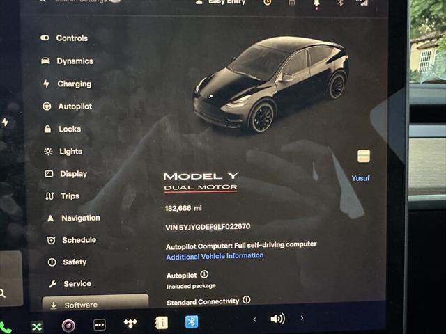 used 2020 Tesla Model Y car, priced at $19,995