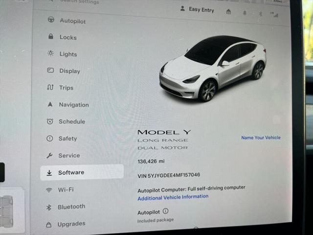 used 2021 Tesla Model Y car, priced at $20,994