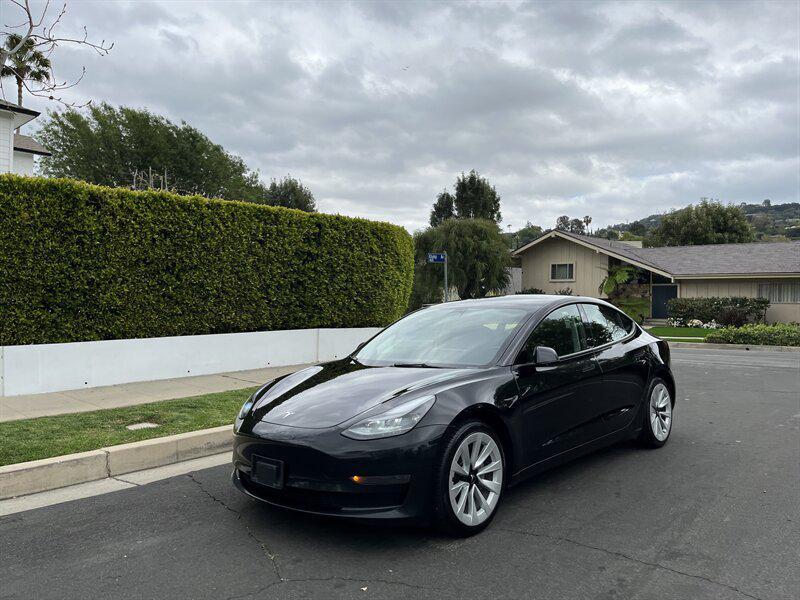 used 2022 Tesla Model 3 car, priced at $17,995
