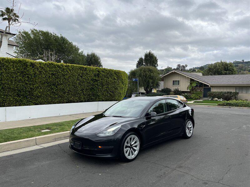 used 2022 Tesla Model 3 car, priced at $17,995