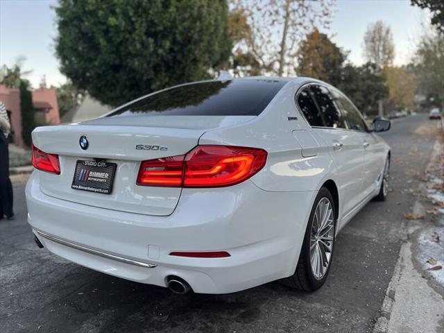 used 2018 BMW 530e car, priced at $12,495