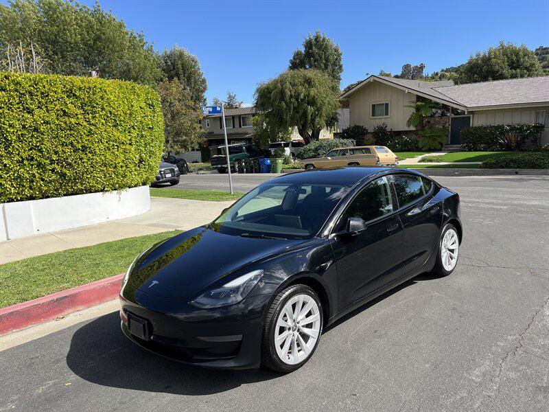 used 2022 Tesla Model 3 car, priced at $17,995