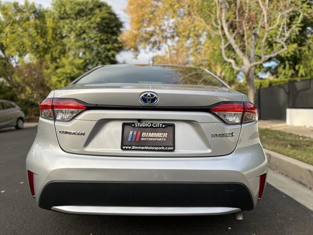 used 2022 Toyota Corolla Hybrid car, priced at $13,995