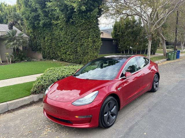 used 2018 Tesla Model 3 car, priced at $10,995