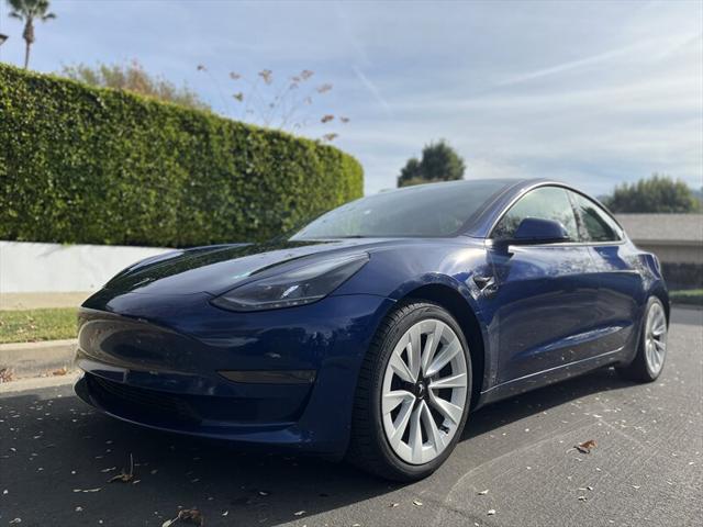 used 2022 Tesla Model 3 car, priced at $15,995