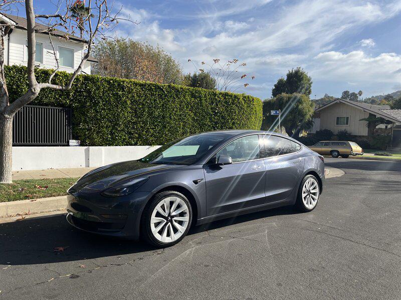 used 2022 Tesla Model 3 car, priced at $17,995