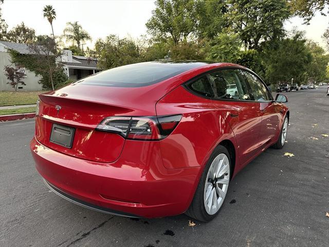 used 2022 Tesla Model 3 car, priced at $15,995